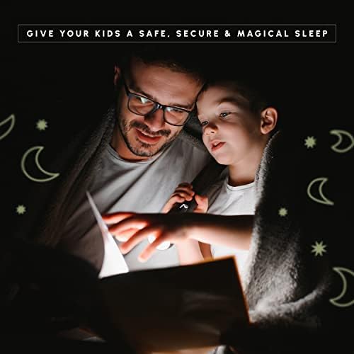 Elegant Comfort Glow in The Dark Throw Blanket - 50x60 Inches