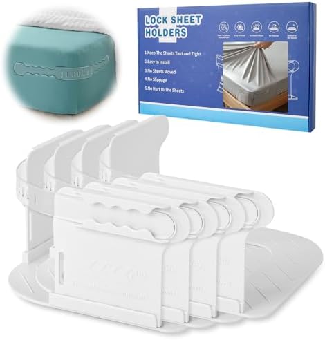 DUOCOSY Sheet Holders Keep Sheets Neat and Tidy
