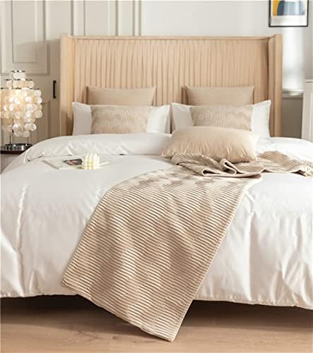 Fudaiki Bed Runner Quilted Fleece Bed Throw for King Bed