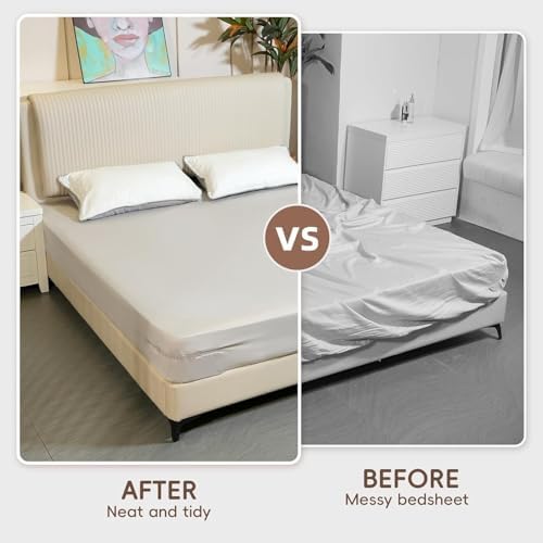 4 Pack Lock Sheet Holders for Secure Bed Sheets