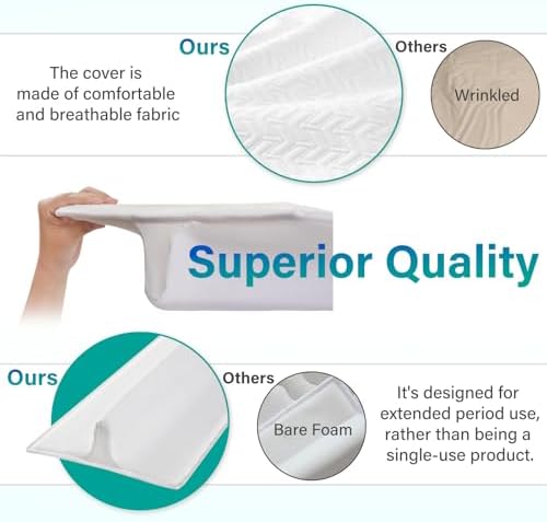 ENITYA Split King Gap Filler for Adjustable Beds 12 Wide Bed Bridge