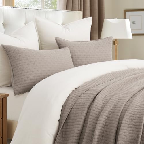 Ultra Soft Cross Stitch Cotton Quilt Set Queen Size 1