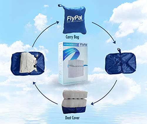 Flypal Inflatable Foot Rest for Travel and Home 1