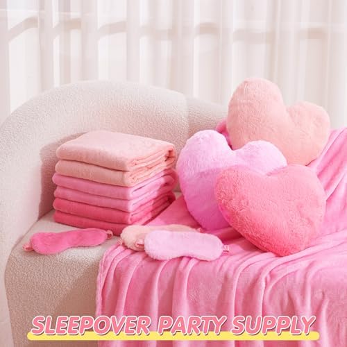 18 Pcs Fanfanwin Kids Sleepover Party Supplies Set