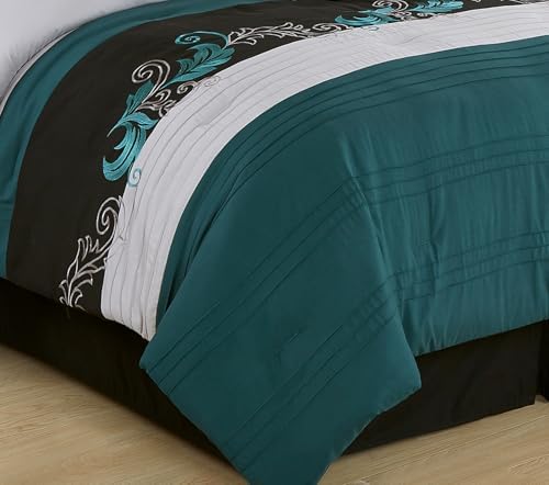Chezmoi Collection Napa 7-Piece Comforter Set