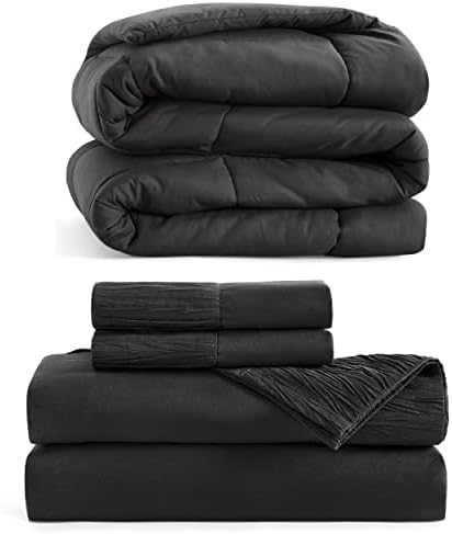 Bedsure Twin XL Comforter Duvet Insert Bundle with Sheets 1