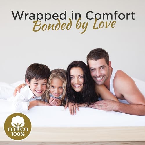 100 Cotton Fitted Sheets 2-Pack Twin XL 39 x 80 Deep Pockets