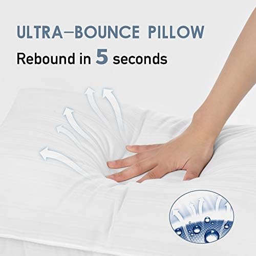 Downluxe Down Alternative Pillows Set of 2 - Hotel Collection 20x26