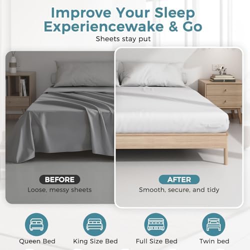 TORRYZA 2025 Bed Sheet Holder - No-Slip No-Clip Foldable