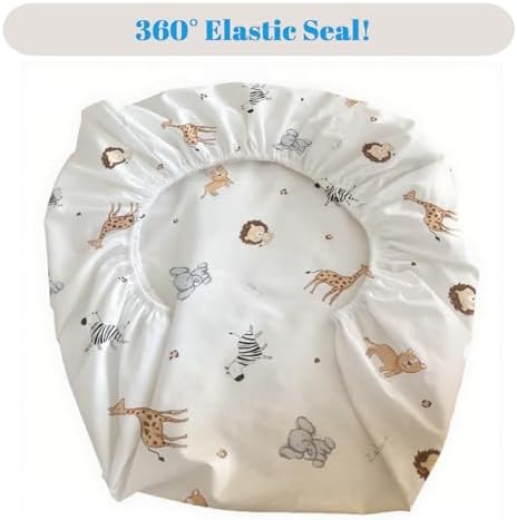 MorroMorn Fitted Sheet Full Size - Cute Animal Microfiber
