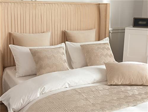 Fudaiki Bed Runner Quilted Fleece Bed Throw for King Bed