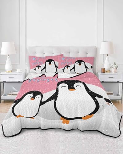 TocaHome Summer Quilt Set Twin XL 68x98 Inch