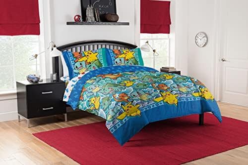 Northwest Pokemon Bed in a Bag Set for Kids