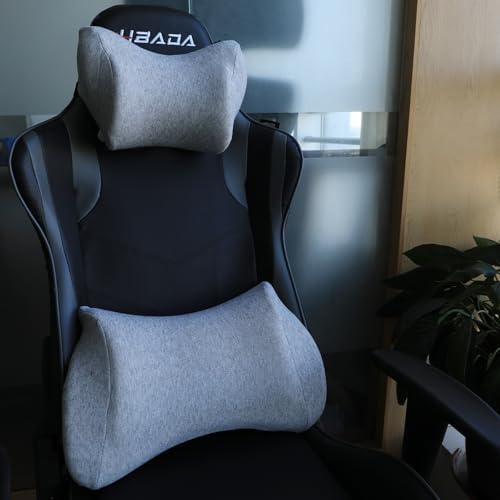 Homuno Neck Pillow Kit for Car with Adjustable Strap