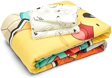Northwest Pokemon Twin Comforter Set with Pillowcases
