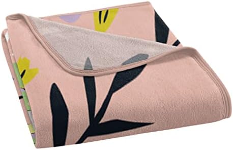 Northwest Princess and The Frog Micro Raschel Throw Blanket - Blossoming Tiana