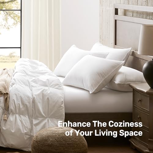 UNIKOME Luxury Hotel Bed Pillows Set of 2