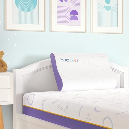 MLILY Kids Memory Foam Pillow - Adjustable Breathable