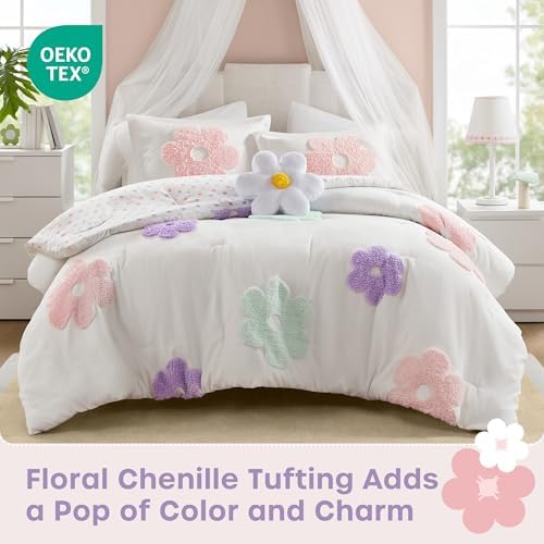 Urban Habitat Kids Queen Comforter Set with Reversible Design