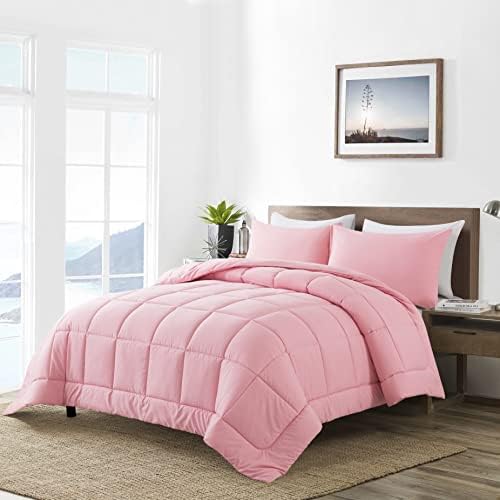 DOWNCOOL Queen Comforter Set with 2 Pillow Cases