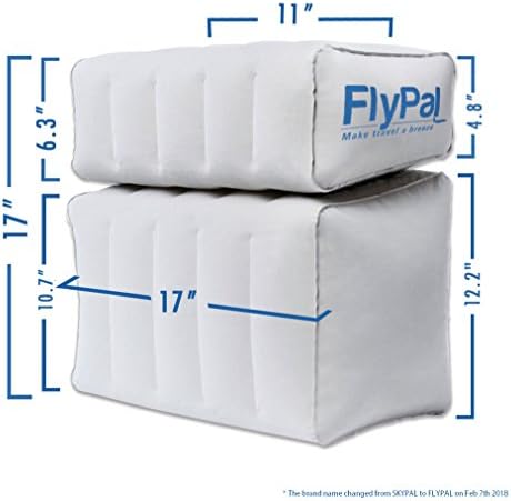 Flypal Inflatable Foot Rest for Travel and Home 1