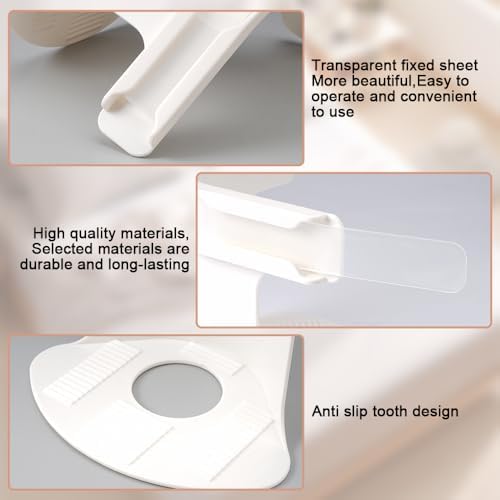 Waieoc 4 Pack Bed Sheet Holders Set - White