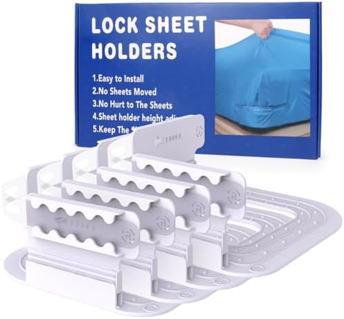 ROYIZEST Adjustable Sheet Holders with Lock