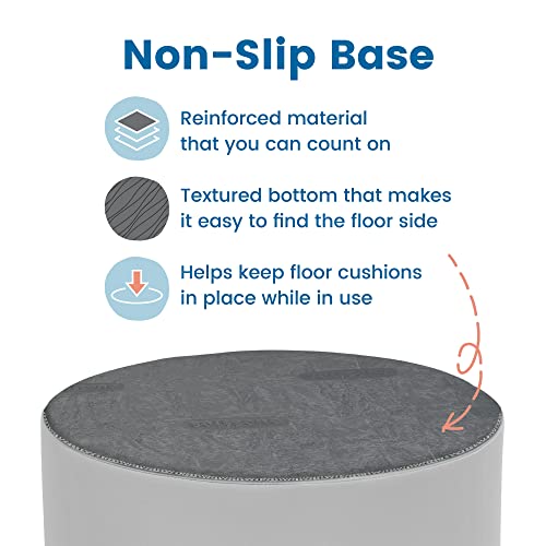 ECR4Kids SoftZone Floor Cushions 6-Piece Blue