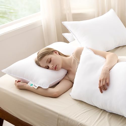 Bedsure Fluffy Pillows Set of 2 - 19x26