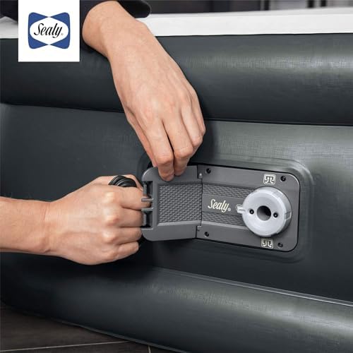 Sealy Twin-Sized 18 Air Mattress with Pump and Storage
