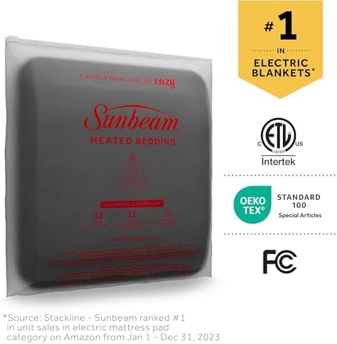 Sunbeam Royal Luxe Night Fog Heated Blanket - King 1