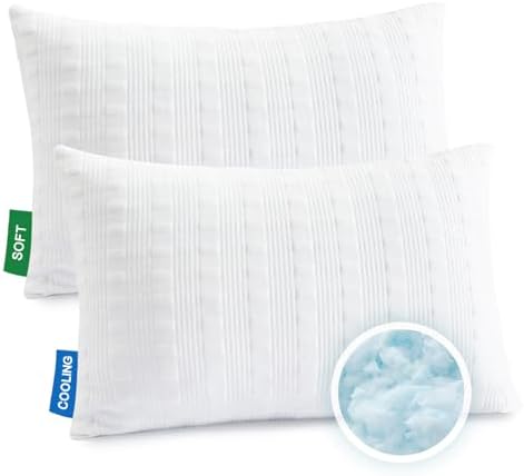 Meoflaw Cooling Pillows Queen Size Set of 2