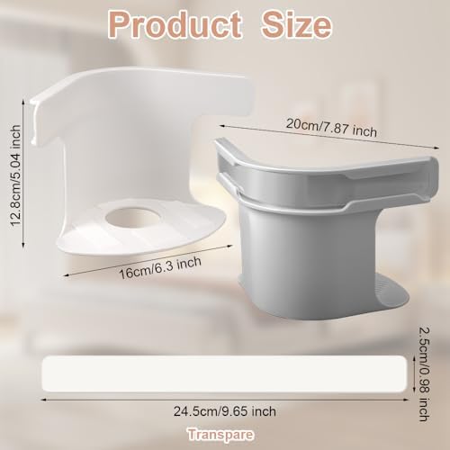 Waieoc 4 Pack Bed Sheet Holders Set - White