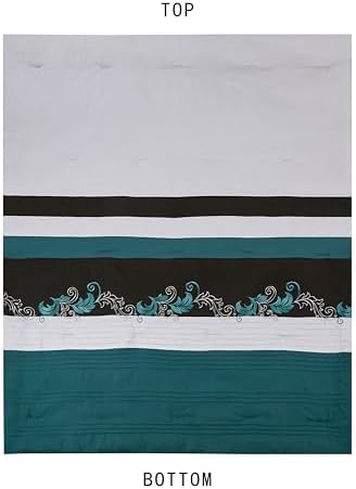 Chezmoi Collection Napa 7-Piece Comforter Set