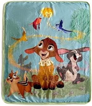 Northwest Disney Wish Silk Touch Sherpa Throw Blanket - 40 x 50 Inches