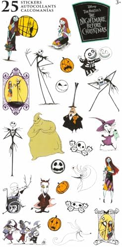 Disney Nightmare Before Christmas Travel Bundle with Blanket Pillow Stickers