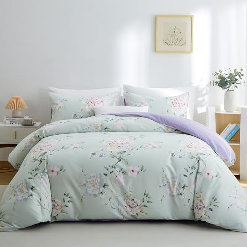 BOLINLIVING Flower Kids Duvet Cover Set