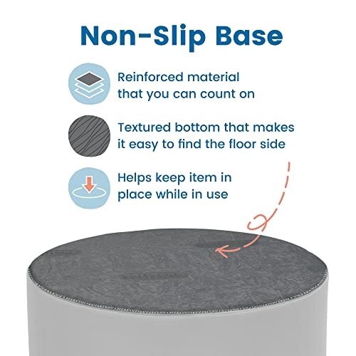 ECR4Kids SoftZone Floor Cushions 6-Piece Navy Set