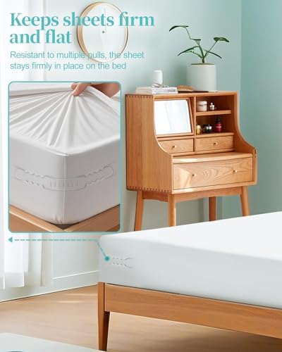 Lidatb Bed Sheet Holders with Lock Strips 1