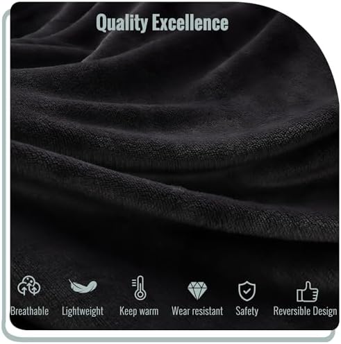 YAKEE Electric Blanket 72x84 Dark Grey