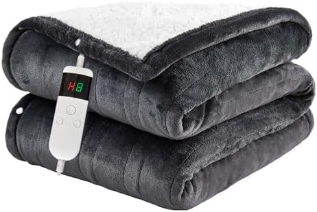 PENGZHU Electric Blanket with 10 Heat Levels
