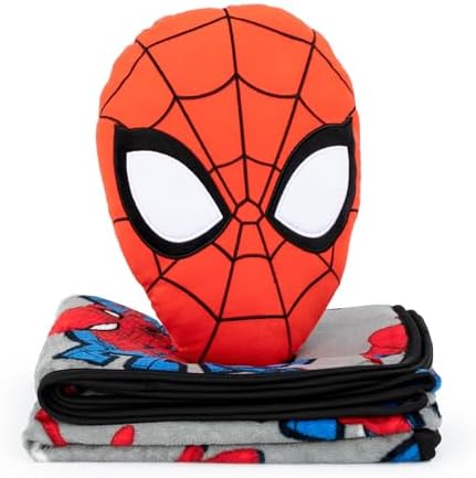 Jay Franco Spiderman Throw Blanket Pillow Set