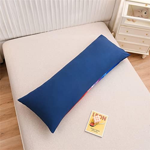 Meeting Story Gamer Pillow Cover for Boys Adults Red-Blue