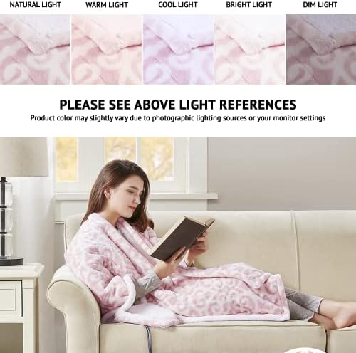 Beautyrest Heated Poncho Wrap with Auto Shutoff 1