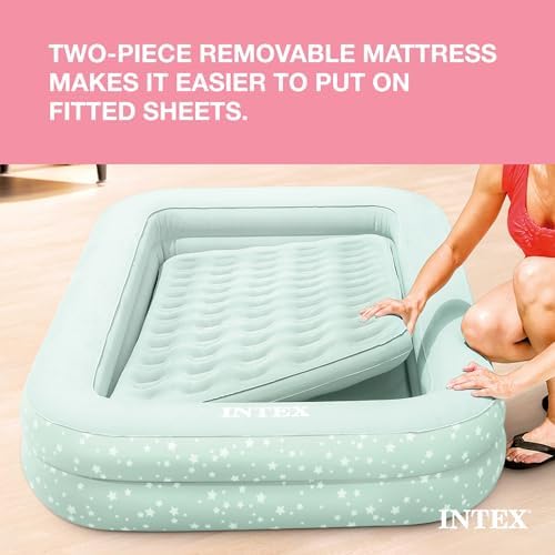 Intex 66810EP Kidz Travel Bed with Electric Pump and Carry Bag