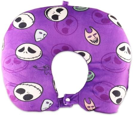 Disney Nightmare Before Christmas Travel Bundle with Blanket Pillow Stickers