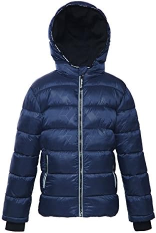 RokkaRolla Boys Heavyweight Puffer Jacket with Fleece Lining