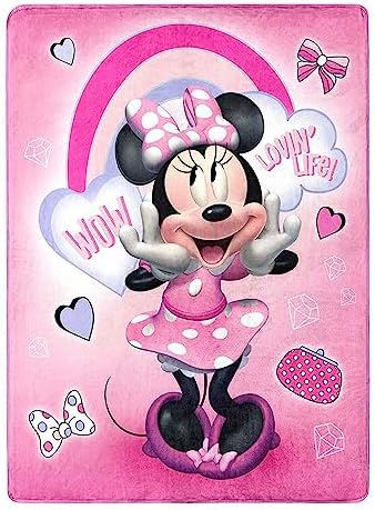 Northwest Minnie Mouse Silk Touch Throw Blanket 46 x 60 1