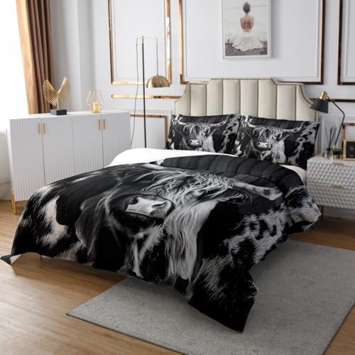 Feelyou Cowhide Plank Coverlet Set for Kids
