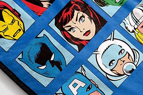 Jay Franco Marvel Avengers Throw Blanket - 46x60 inches